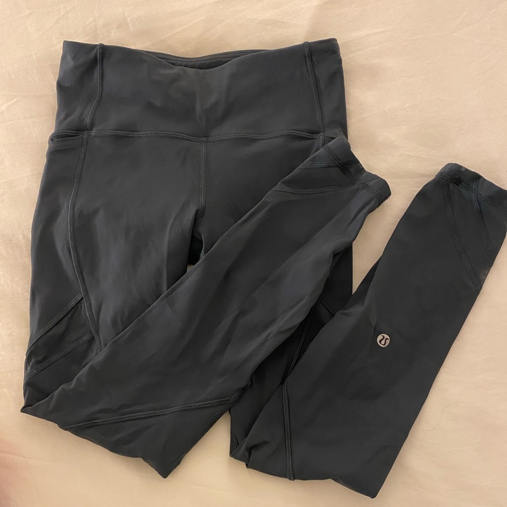 lululemon leggings with mesh